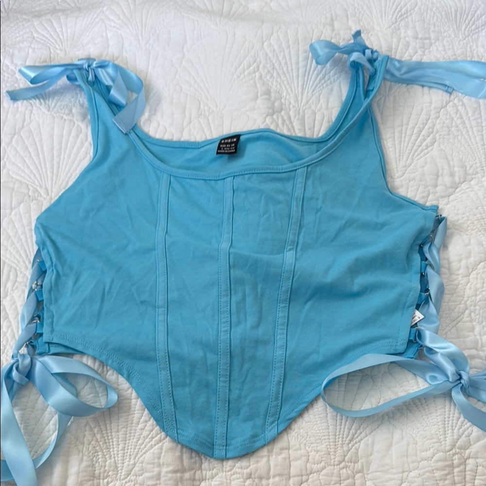 SHEIN Sky Blue Garment